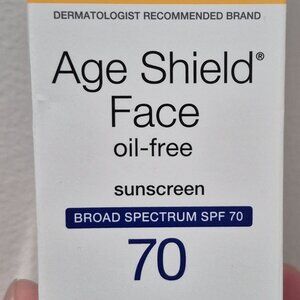 Neutrogena Age Shield Face Sunscreen SPF 70 Sunblock Brand New